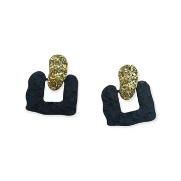 FEKETE DOMBORNYOMATOS FÜLBEVALÓ