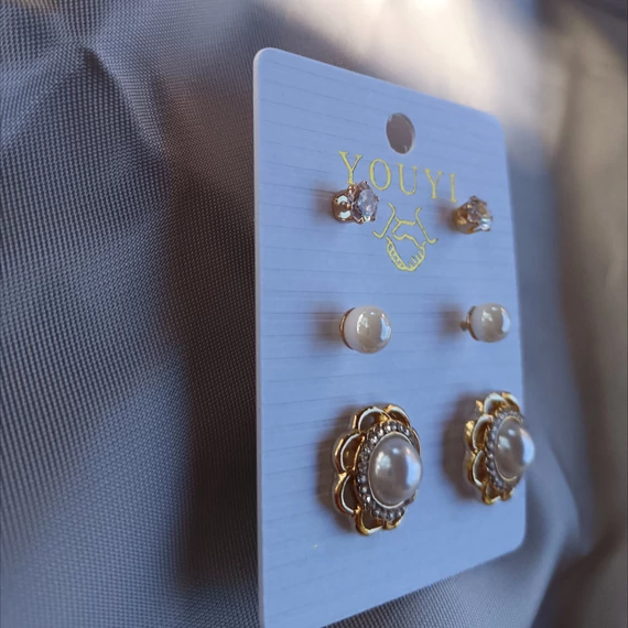 Fülbevaló csomag szett (3 pár)