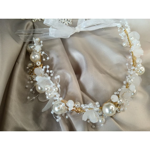 Esküvői, menyasszonyi fejdísz