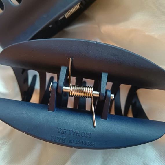  Kaucsuk törhetetlen hajcsat széles_KÉK