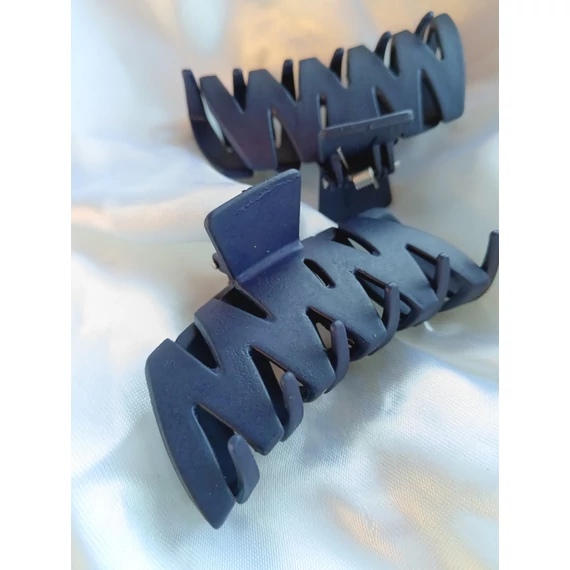 Kaucsuk törhetetlen hajcsat rácsos_KÉK