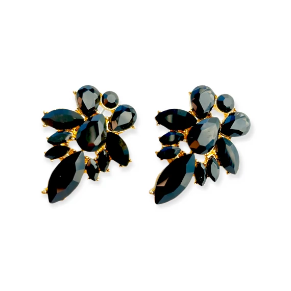 FEKETE ALKALMI FÜLBEVALÓ