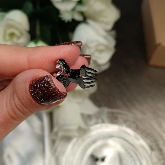 Lepkés mini  hajcsat