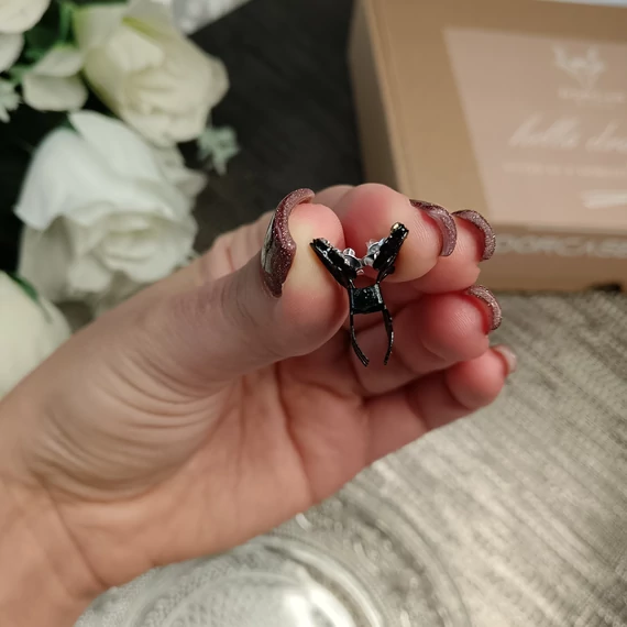 Lepkés mini  hajcsat