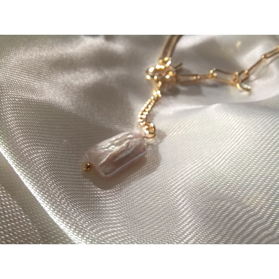 EXKLÚZíV KÖVES ARANY NYAKLANC- 18 K GOLD BEVONAT