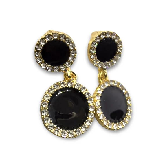 FEKETE CSILLOGÓ FÜLBEVALÓ-ELEGÁNS