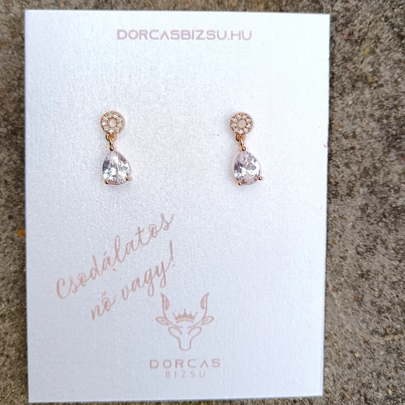 NEMESACÉL FÜLBEVALÓ PALACE-KÖVES