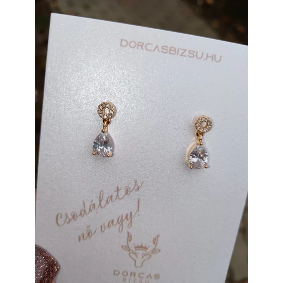 NEMESACÉL FÜLBEVALÓ PALACE-KÖVES