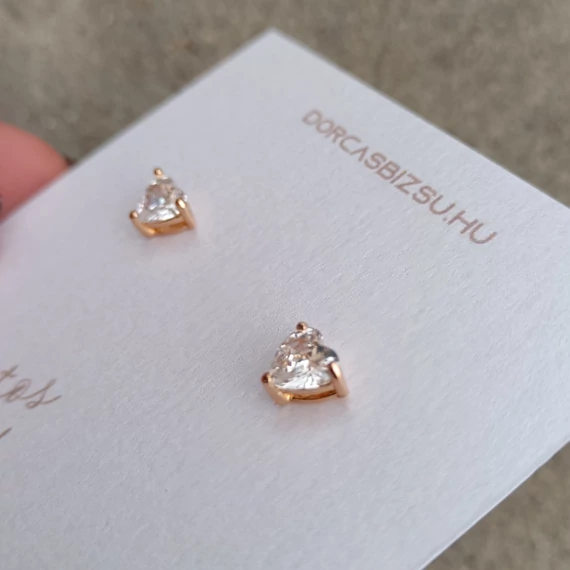 NEMESACÉL FÜLBEVALÓ SZÍV-gold