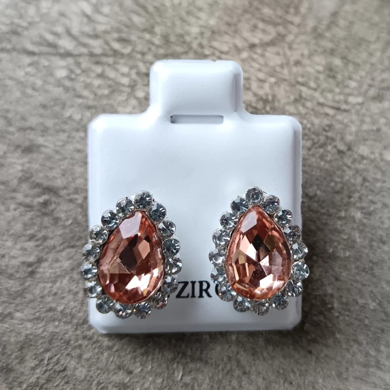 Csepp köves fülbevaló