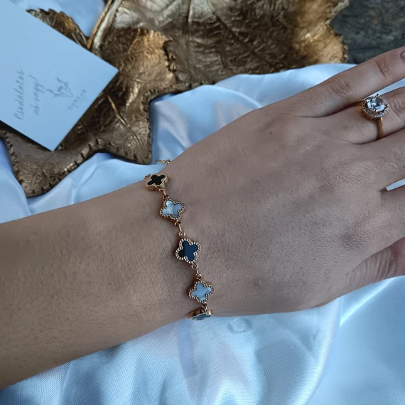 NEMESACÉL_Kereszt mintás karkötő