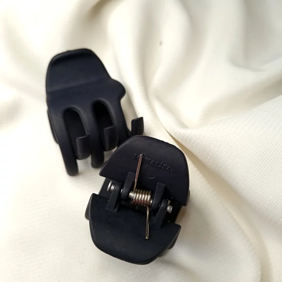 Kaucsuk törhetetlen hajcsat nagy fogakkal KÉK