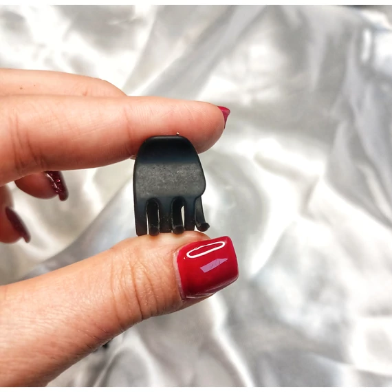 Kaucsuk törhetetlen hajcsat _kicsi