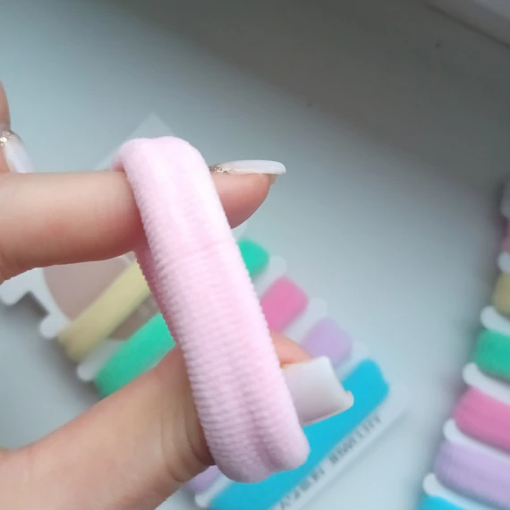 Szivárványos hajgumiszett