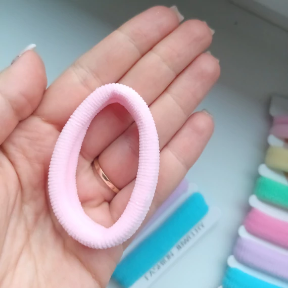 Szivárványos hajgumiszett