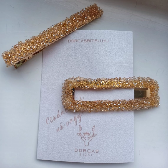 HAJCSATT SZETT ROSE GOLD GYÖNGYÖS