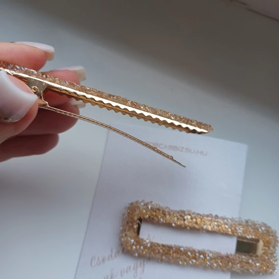 HAJCSATT SZETT ROSE GOLD GYÖNGYÖS